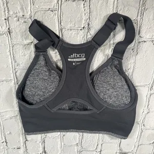 BCG Women’s Low Support Molded Cup Sports Bra size Small Grey Gray Removable Pad thumbnail 14