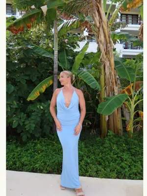 Katie May Selene Cowl Neck Maxi Gown thumbnail 2
