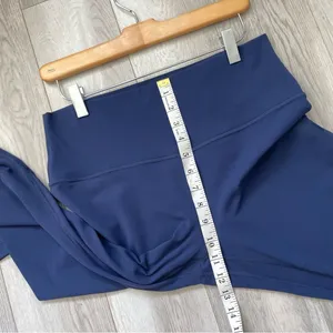 Lululemon Align Leggings 25" graphic pant womens Navy Blue (size 12) athleisure thumbnail 9