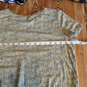 Toad‎ & Co Dress Windmere II Womens M Blue/Yellow Floral Organic Eco Stretch thumbnail 8