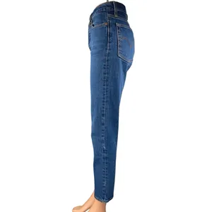 Levi's Wedgie Women's Blue High Rise Skinny Straight Denim Jeans Pants Size 28 thumbnail 2