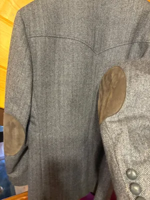Vintage Circle S Western Blazer with Suede Elbow Patches – Oversized Fit thumbnail 7