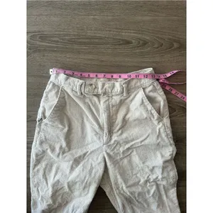 Levi’s Premium Math Club Flare Corduroy Pants Womens Size 29 Cream Y2K Boho thumbnail 9