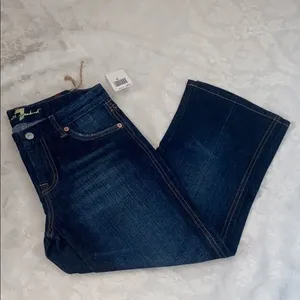 7 for‎ all mankind women’s a pocket jean capris size 26 waist thumbnail 2
