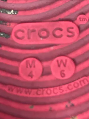 Crocs Recovery Slides Red unisex women’s 6 sandals thumbnail 3