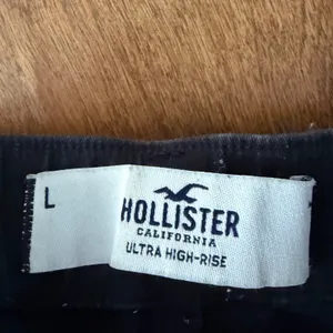 Hollister Sz L Ultra High Rise Cropped Wide Cargo Jean Streetwear Casual Utility thumbnail 7