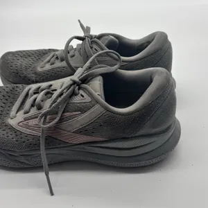 Brooks Adrenaline GTS 24 Grey Rose Gold Running Shoes Wide D Size 7 thumbnail 4