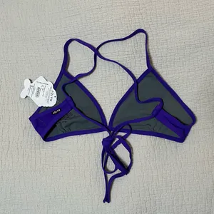 JOLYN Triangle Bikini Top - Purple thumbnail 4