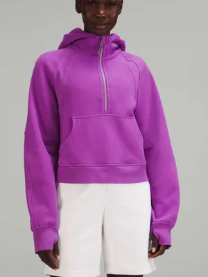 Lululemon Scuba Oversized Half-Zip Hoodie Moonlit Magenta XL/XXL thumbnail 1
