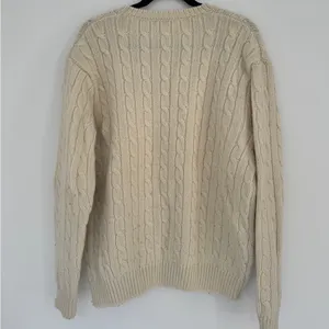 Chunky Wool Cable Knit Sweater thumbnail 4