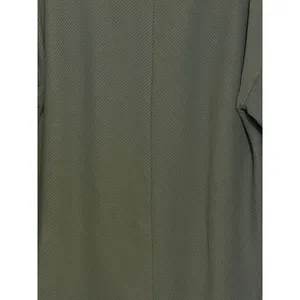 AVA AND VIV Plus Size 1X Green Ribbed Crew Neck Long Sleeve Top thumbnail 2