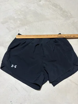 Under Armour Black Women’s Athletic Running Shorts loose medium thumbnail 4