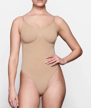 NWOT SKIMS (B11) Sculpting Thong Bodysuit new Shapewear S/M thumbnail 1