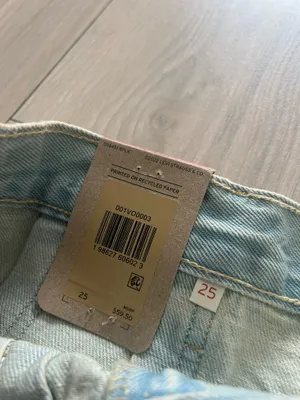 Levi’s Denim Jean On Blast Light Wash Pleated Mini Skirt thumbnail 6