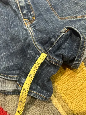 Abercrombie Vintage Pockets Y2K Style Denim Jean Shorts Women’s Size 6 thumbnail 3
