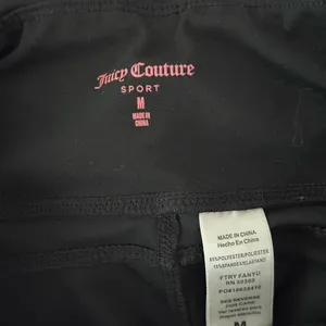 Juicy Couture Sport Women Black Yoga‎ Activewear Athletic Capri leggings size M thumbnail 7