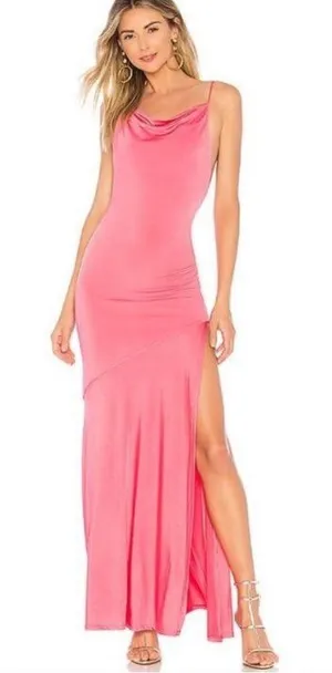 Revolve NBD MacDuff Pink Slinky Dress New With Tags thumbnail 1