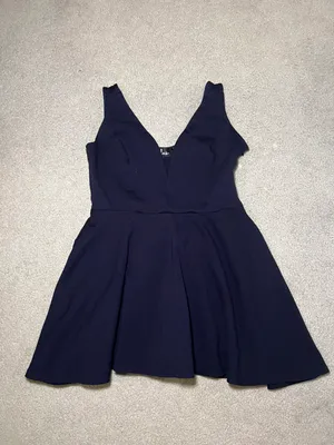 I feel good navy blue skort dress size medium thumbnail 2