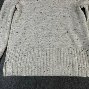 Madewell Donegal Smoke Roll Neck Wool Blend Sweater Grey K5410 Womens Small NWT thumbnail 13