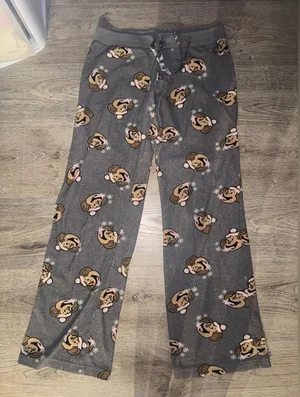 Vintage Y2K Old Aeropostale Lounging Pants - Monkey Catching Snowflakes thumbnail 1