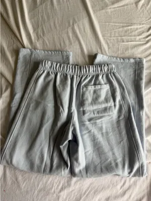 light blue garage wide leg pants thumbnail 2