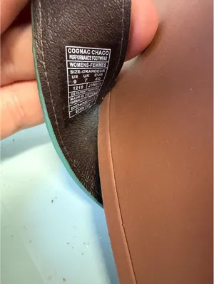 Chacos Cognac Brown Women's Sandals Size 9 thumbnail 3