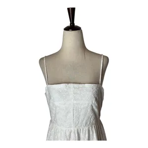 Line &‎ Dot Charlotte Dress Women Small White Eyelet Embroidered Midi NWT Boho thumbnail 5