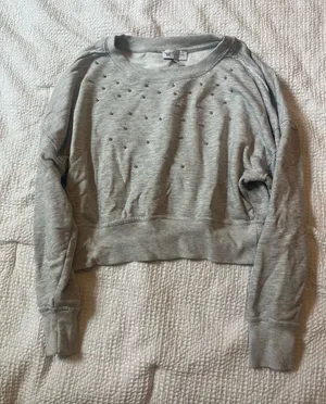 Grey crew neck XS thumbnail 1