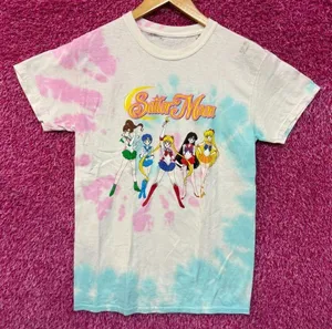 Sailor Moon Sailor Scouts Anime Series Womens Tie Dye S thumbnail 1