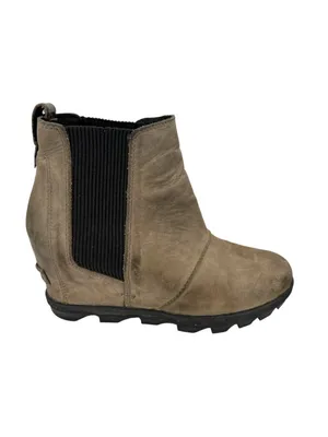 Sorel Joan of Arctic II Leather Wedge Chelsea Boots Waterproof Size 7 thumbnail 2