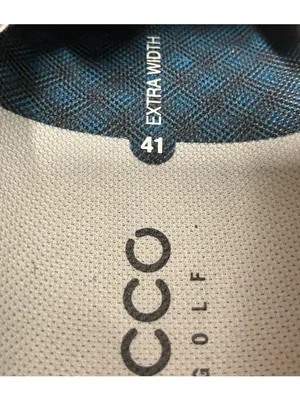 ECCO soft white leather golf sneakers thumbnail 7