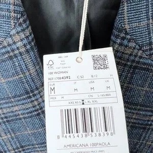 Mango Plaid Blazer thumbnail 5