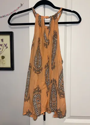 Lucky Brand Paisley Tank Top thumbnail 4
