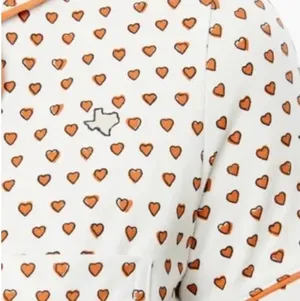 Long Sleeve Texas Hearts Pajamas thumbnail 2