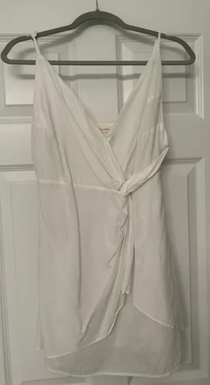 Lizard Thicket White Mini Dress thumbnail 1