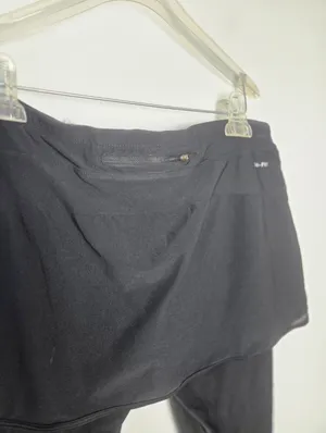 Nike Scapri Skirt Capri Skort Leggings Black Athletic Athleisure Yoga Running M thumbnail 9