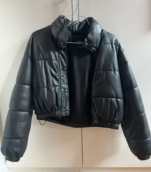 ZARA Leather Jacket thumbnail 1