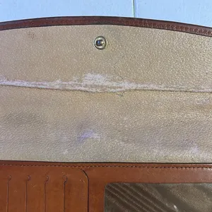 Vintage Dooney & Bourke Caramel Brown Leather Wallet thumbnail 6