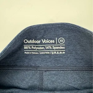 Outdoor‎ Voices Double Time 10" Short Navy XS NWT thumbnail 5