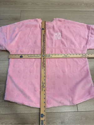 Disney Parks Adult Piglet Spirit Jersey Pink Fleece Pooh Size XL thumbnail 4