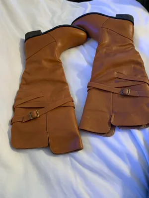 Brand New Top Moda Brown Tall Boots Sz 5.5 thumbnail 4