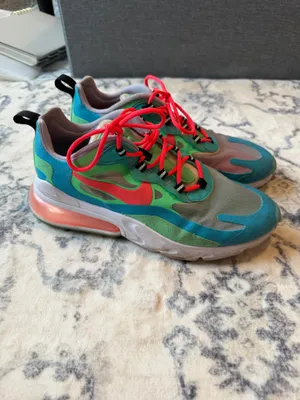 Nike WMNS Air Max 270 React 'electro green Lagoon' size 9 thumbnail 2