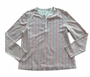Roller Rabbit Striped Multicolor Pajama Top thumbnail 1