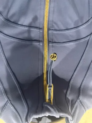 Lululemon Blue Full Zip Athletic Track Jacket Women's thumbnail 7