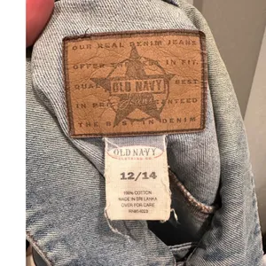 Vintage‎ Y2K Old Navy Denim Trucker Jacket Streetwear Western Grunge thumbnail 3
