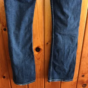 BKE denim sierra boot cut jeans size 27x31 1/2 darker western jeans country thumbnail 7