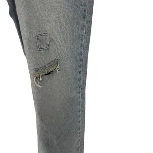 Cotton On Original Mom Jean Light Wash Distressed High Rise Blue Denim Size 10‎ thumbnail 5