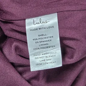 Lulus Vibrant Allure Plum Square Neck Bodycon Midi Dress CD3727 Purple Size L thumbnail 7