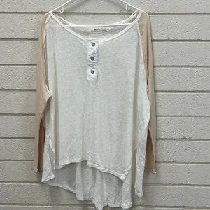 Free People We the Free Grand Slam Henley top size M thumbnail 8
