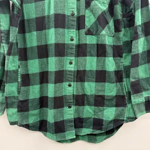 Madewell Plaid‎ Flannel Shirt Women's Small Long Sleeve Casual Layering thumbnail 3